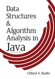 Data Structures and Algorithm Analysis in Java cover image