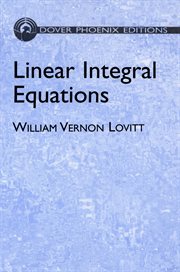 Linear integral equations cover image