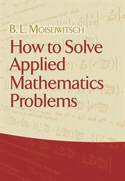 How to Solve Applied Mathematics Problems cover image