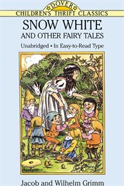 Snow White and other fairy tales cover image