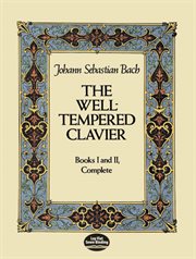 Well-Tempered Clavier: Books I and II, Complete cover image