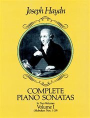 Complete piano sonatas, volume i cover image