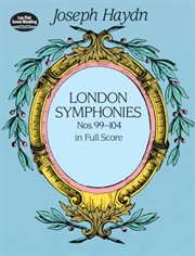 London symphonies nos. 99-104 in full score cover image