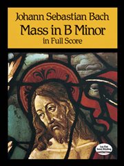 Mass in B Minor in Full Score cover image