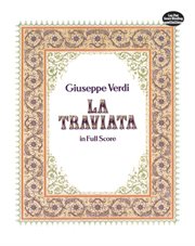 La traviata in full score cover image