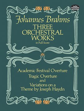 Cover image for Three Orchestral Works in Full Score