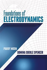 Foundations of electrodynamics cover image
