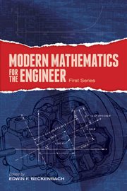 Modern mathematics for the engineer. First series cover image