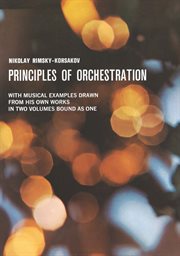 Principles of orchestration: with musical examples drawn from his own works cover image