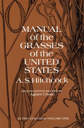 Image de couverture de Manual of the Grasses of the United States, Volume One