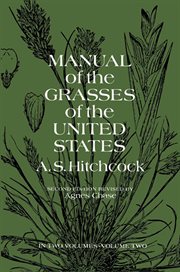 Manual of the grasses of the United States cover image