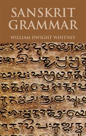 Sanskrit grammar cover image