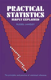 Practical statistics simply explained cover image