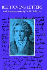 Beethoven's letters cover image