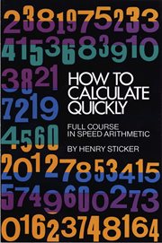 How to calculate quickly: the art of calculation cover image