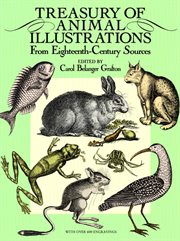 Treasury of animal illustrations from eighteenth-century sources cover image