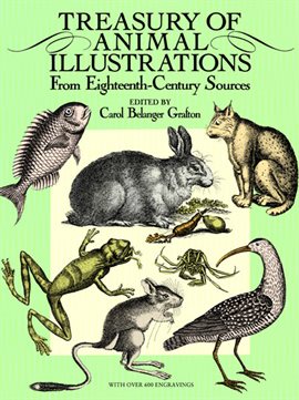 Cover image for Treasury of Animal Illustrations