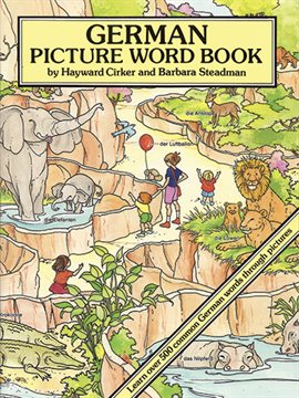 Cover image for German Picture Word Book