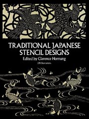 Traditional Japanese stencil designs cover image
