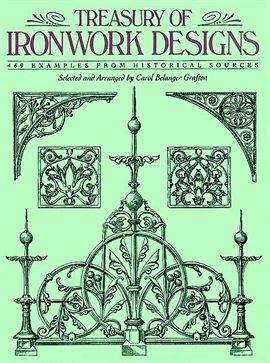 Cover image for Treasury of Ironwork Designs