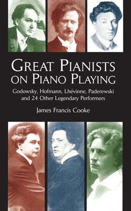 Cover image for Great Pianists on Piano Playing