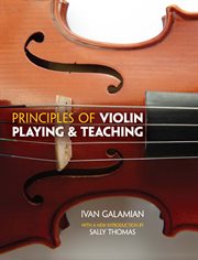 Principles of violin playing & teaching cover image