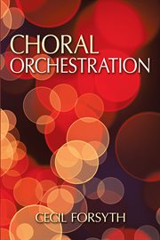 Choral orchestration cover image
