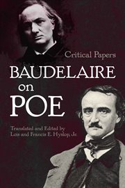 Baudelaire on Poe;: critical papers cover image