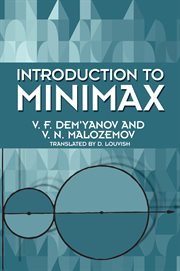 Introduction to minimax cover image