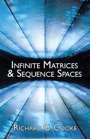 Infinite matrices and sequence spaces cover image