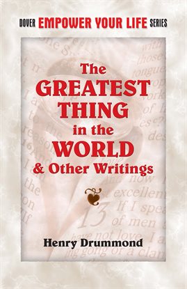 The Greatest Thing in the World - Henry Drummond - Compra Livros ou ebook  na