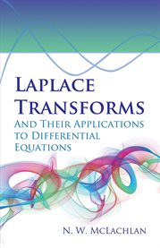 Laplace transforms and their applications to differential equations cover image