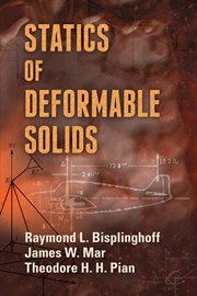 Statics of deformable solids cover image