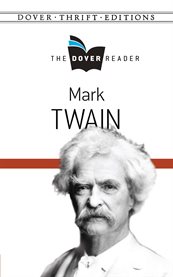 Mark twain the dover reader cover image