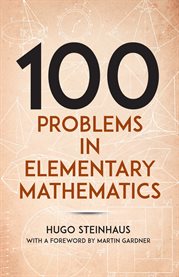 One Hundred Problems in Elementary Mathematics cover image