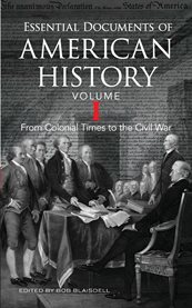 Declaration of independence, the constitution and other essential documents of american history cover image