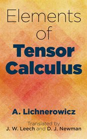 Elements of Tensor Calculus cover image