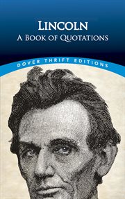 Lincoln: a book of quotations cover image