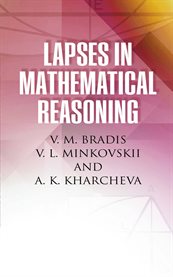 Lapses in Mathematical Reasoning cover image