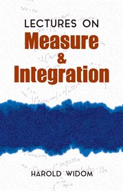 Lectures on Measure and Integration cover image