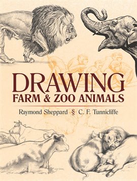 Cover image for Drawing Farm and Zoo Animals