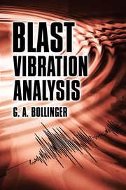 Blast vibration analysis cover image