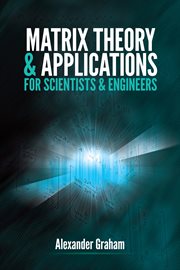 Matrix theory and applications for scientists and engineers cover image