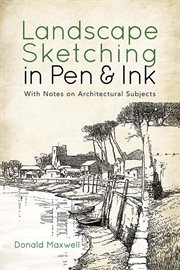 Landscape sketching in pen and ink : with notes on architectural subjects cover image