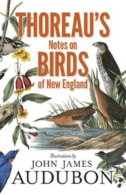 Thoreau's notes on birds of New England cover image