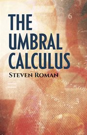 The umbral calculus cover image
