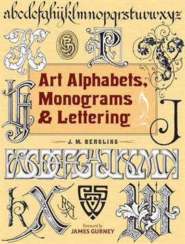 Cover image for Art Alphabets, Monograms, and Lettering