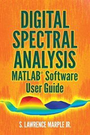 Digital spectral analysis matlabʼ software user guide cover image