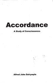 Accordance. A Study of Consciousness cover image
