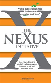 The nexus initiative cover image